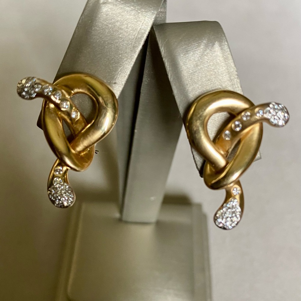 Angela Cummings for Assael 18K Gold Diamond Earrings
